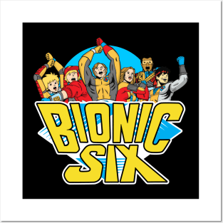 Bionic Six logo Posters and Art